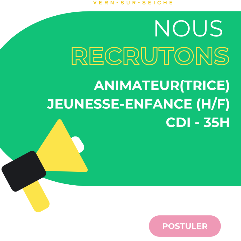 offre d'emploi centre social des marais